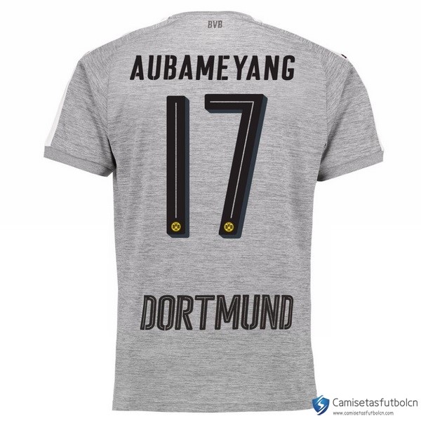 Camiseta Borussia Dortmund Tercera equipo Aubameyang 2017-18